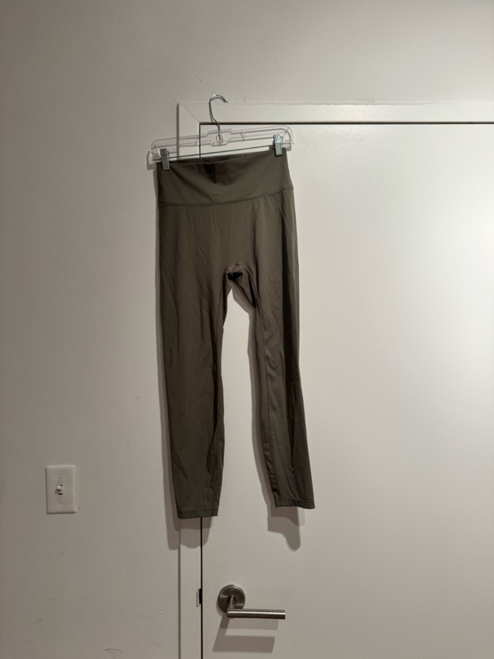 Adanola Olive-Tone High-Rise Leggings